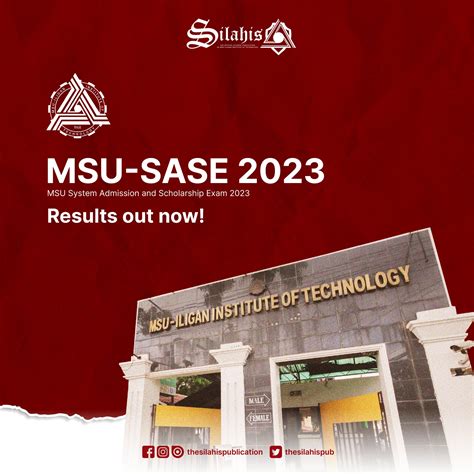 mindanao state university sase result